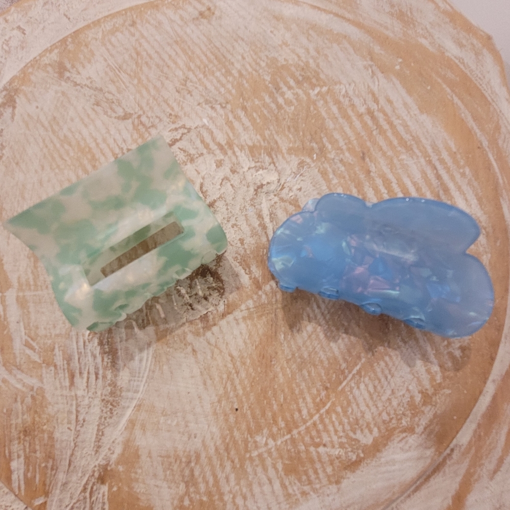 Set of 2 claw clips